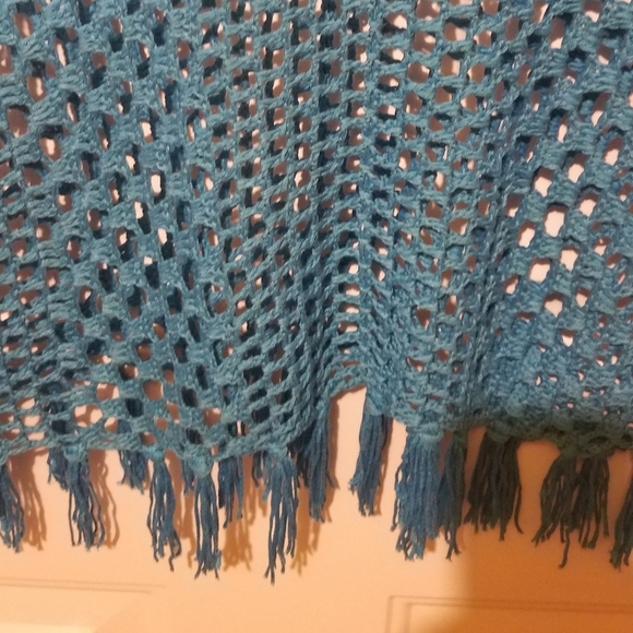 Shoreline L / XL bright teal cover up - Picture 2 of 4